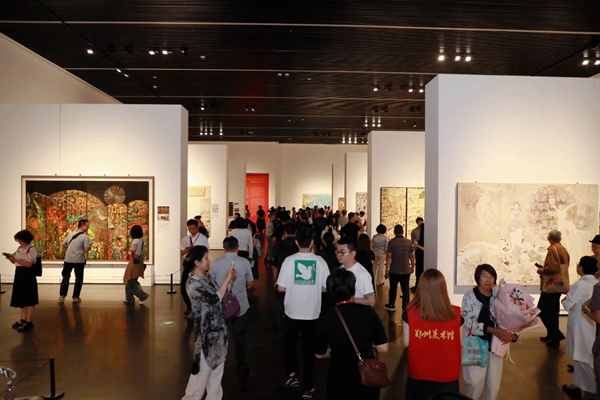 第十四届全国美术作品展览壁画作品展在郑州开幕