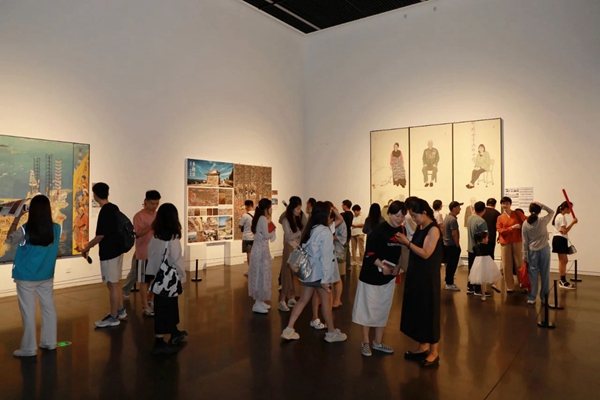 第十四届全国美术作品展览壁画作品展在郑州开幕