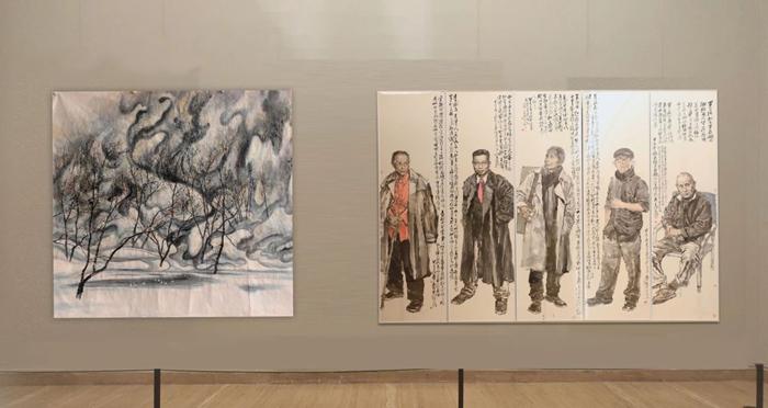 “植本育新——首都师范大学建校70周年美术作品展”在京举办