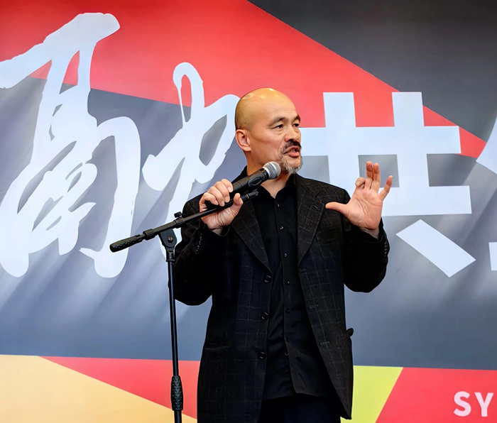 “相融共生：中德当代艺术展”江西省美术馆举行 对话总策划任戎