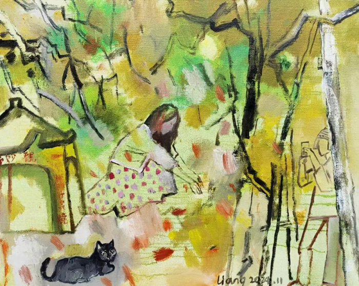 秋日庐山 色彩缤纷：35位油画名家情绘九江“山江湖城”