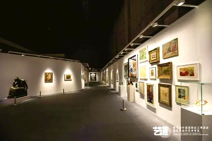 第七届进博会上的艺术盛宴：“艺道”汇集百年世界艺术史精华