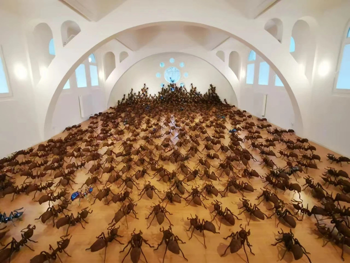 “相融共生：中德当代艺术展”江西省美术馆举行 对话总策划任戎