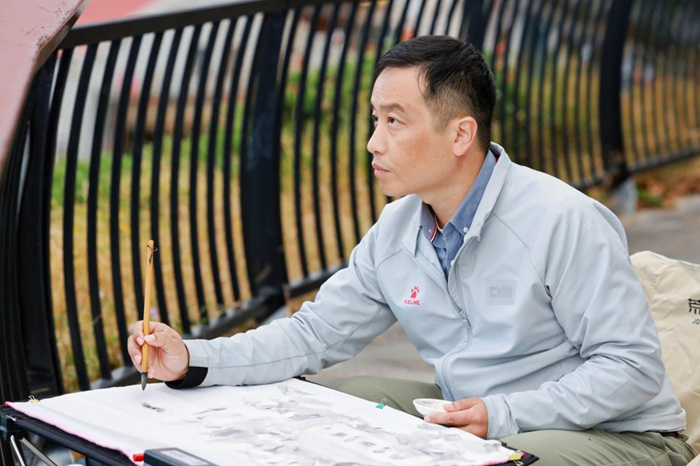 秋日庐山 色彩缤纷：35位油画名家情绘九江“山江湖城”