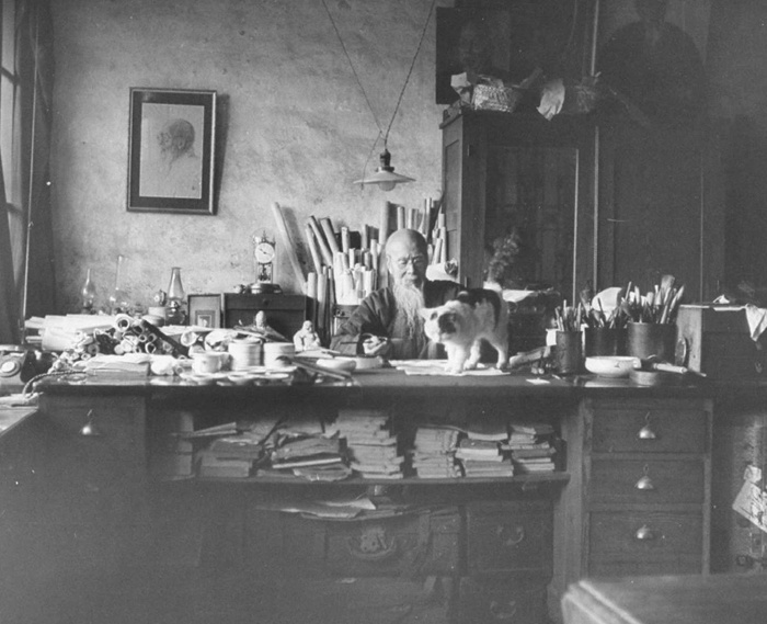 50件套齐白石精品在旧金山展出 水墨与AI共述160岁白石老人的艺术故事