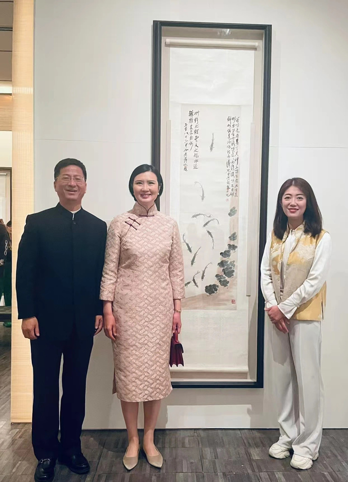 50件套齐白石精品在旧金山展出 水墨与AI共述160岁白石老人的艺术故事