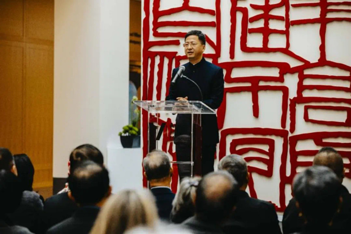 50件套齐白石精品在旧金山展出 水墨与AI共述160岁白石老人的艺术故事