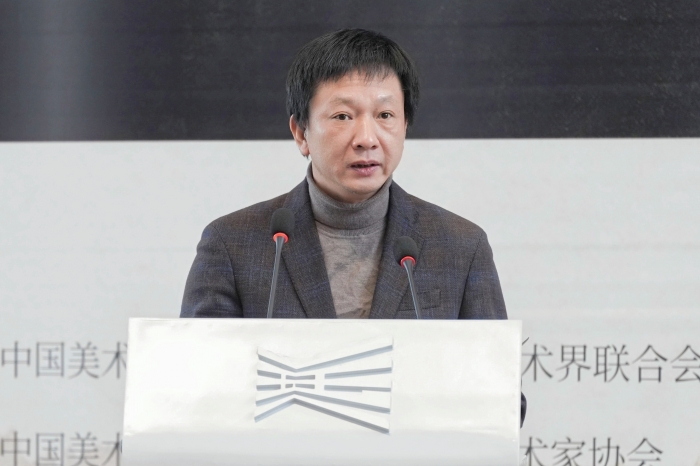 “山魂——卓鹤君作品展”在中国美术学院美术馆开幕