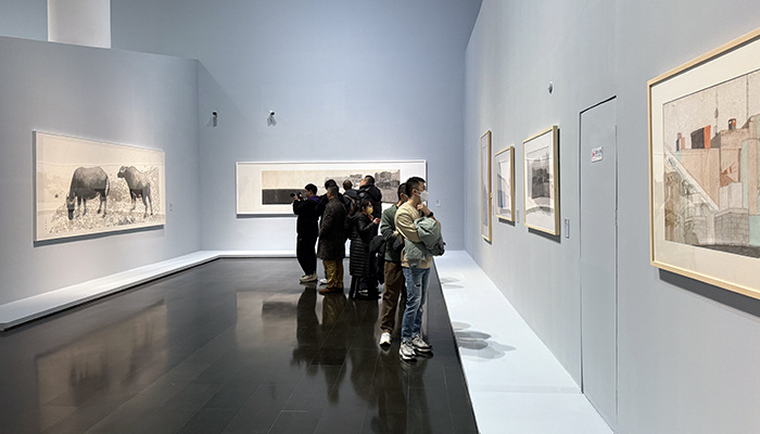 以朴拙之心 绘水墨新境——“静水流深”杜大恺艺术展亮相清华艺博