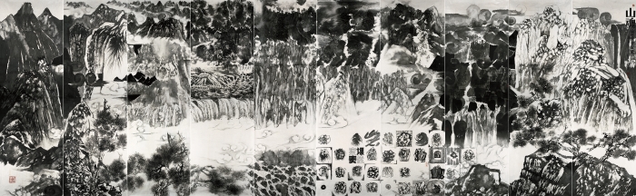 “山魂——卓鹤君作品展”在中国美术学院美术馆开幕