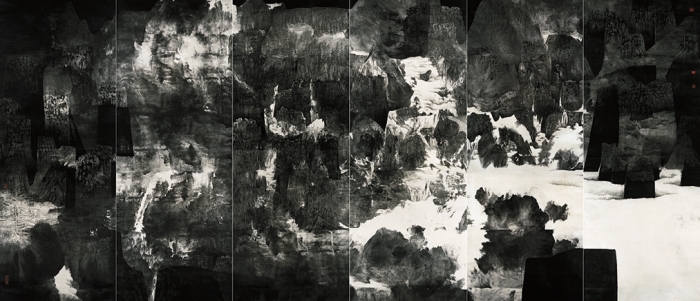 “山魂——卓鹤君作品展”在中国美术学院美术馆开幕