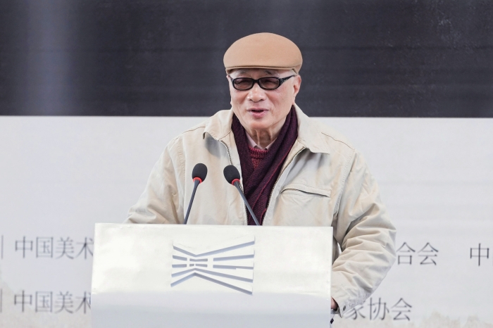 “山魂——卓鹤君作品展”在中国美术学院美术馆开幕