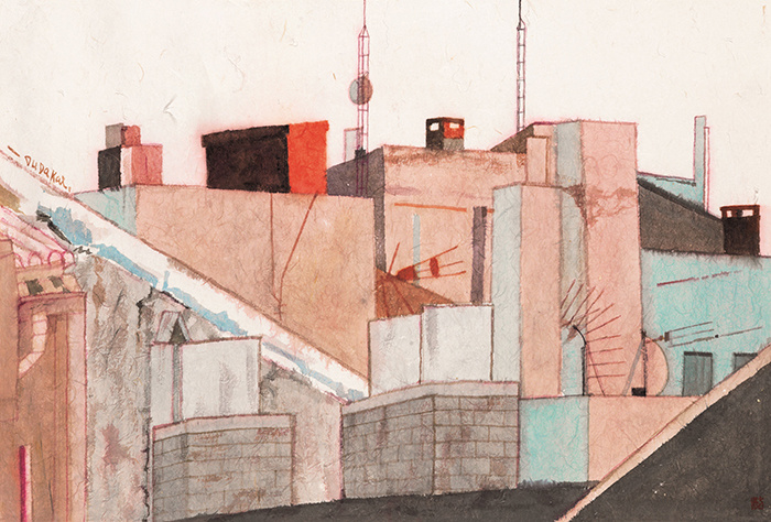 以朴拙之心 绘水墨新境——“静水流深”杜大恺艺术展亮相清华艺博