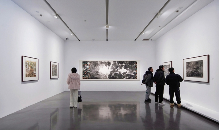 “山魂——卓鹤君作品展”在中国美术学院美术馆开幕