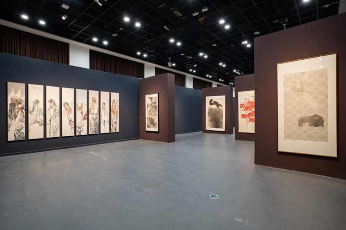 第八届杭州·中国画双年展开幕 “稽古振今”构建时空对话