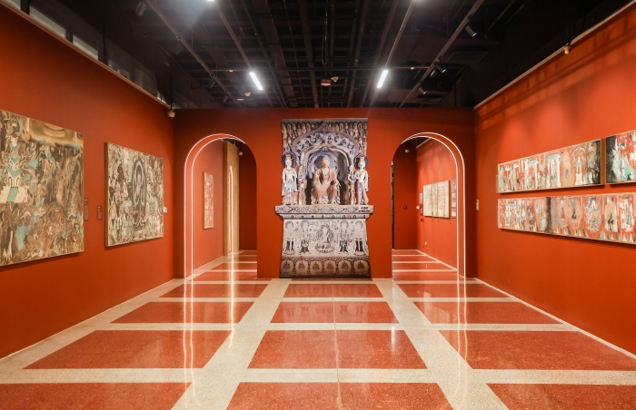 9座洞窟、300件壁画与彩塑 全球最大敦煌艺术展“如是莫高”在京展出