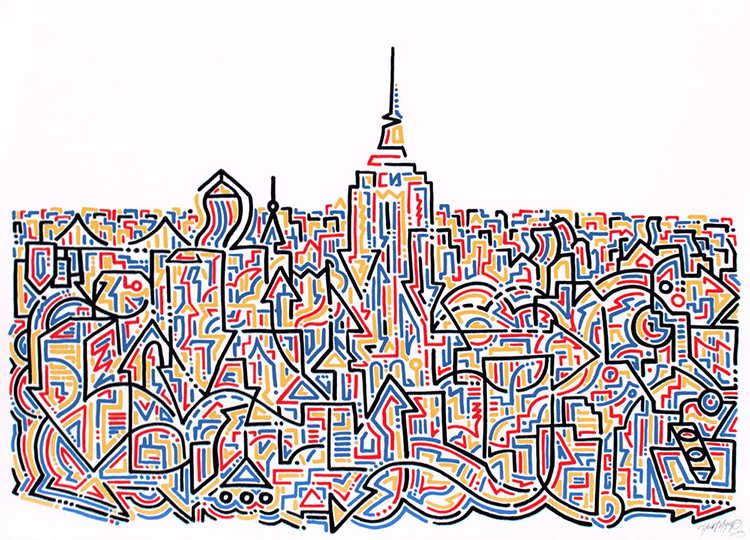 《看他的画得戴副眼镜（二）》：色彩律动的都市诗人