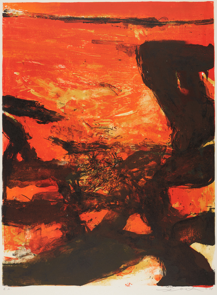 聚焦抽象大师的纸上宇宙：首个赵无极平面大展将于2025年末登陆香港M+