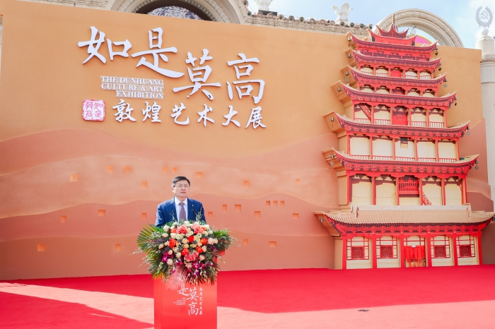 9座洞窟、300件壁画与彩塑 全球最大敦煌艺术展“如是莫高”在京展出