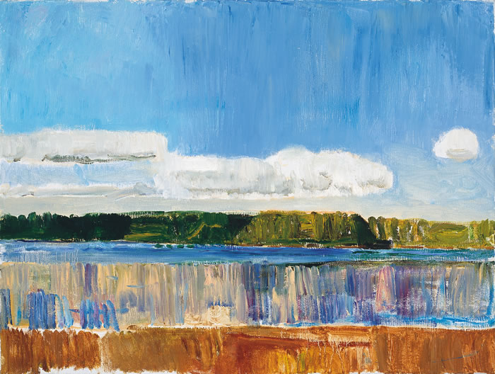 写照自然，而留痕于心——罗尔纯、戴士和油画作品展艺冠空间开幕