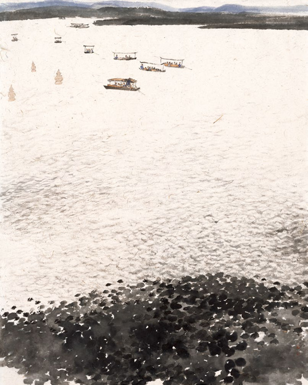 “意无尽——李学明中国画作品展”在中国美术馆开幕