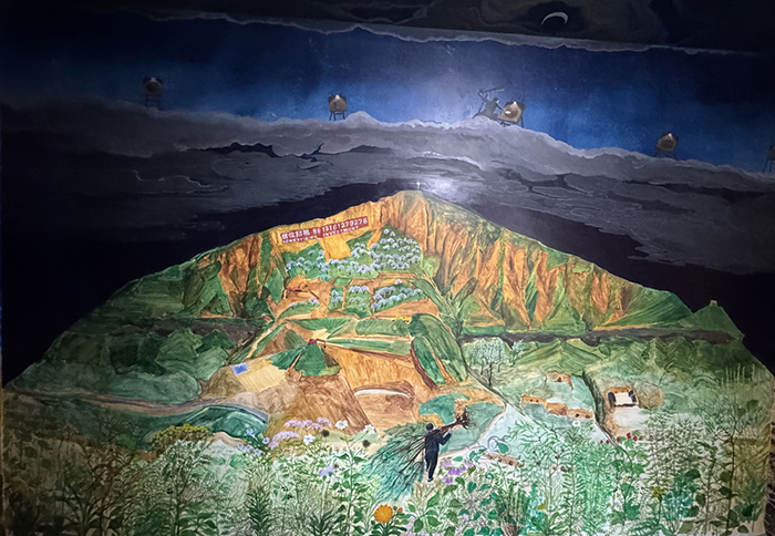 从黑戈壁到单元房壁画：一位80后艺术家的精神考古