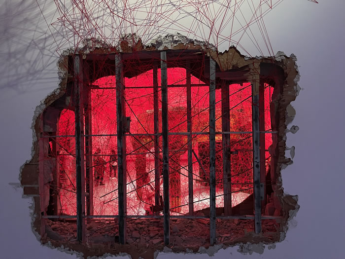 盐田千春"静寂之空"：在地性创作重构东方空性哲思