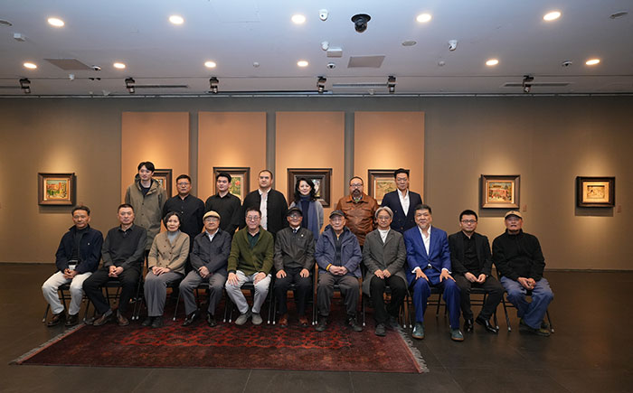 黑沙骆“铁笔撼山岳”——李骆公艺术研究展北京画院美术馆开幕