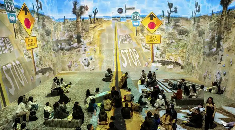 更大，更近：大卫·霍克尼最大规模沉浸式艺术展登陆上海