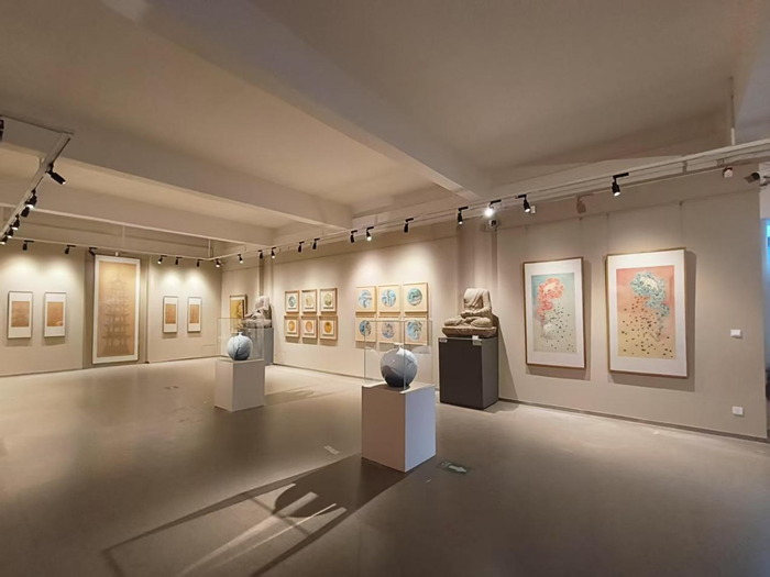 千年云冈 般若生辉——郑勤砚作品展点亮云冈美术馆