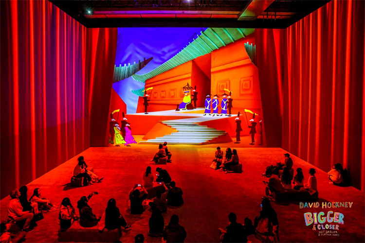 更大，更近：大卫·霍克尼最大规模沉浸式艺术展登陆上海