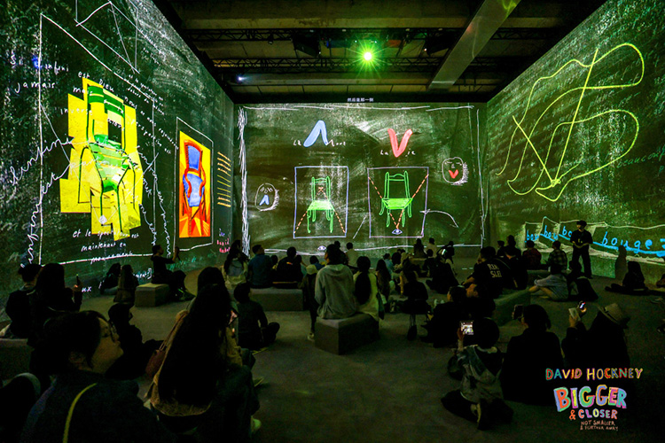 更大，更近：大卫·霍克尼最大规模沉浸式艺术展登陆上海