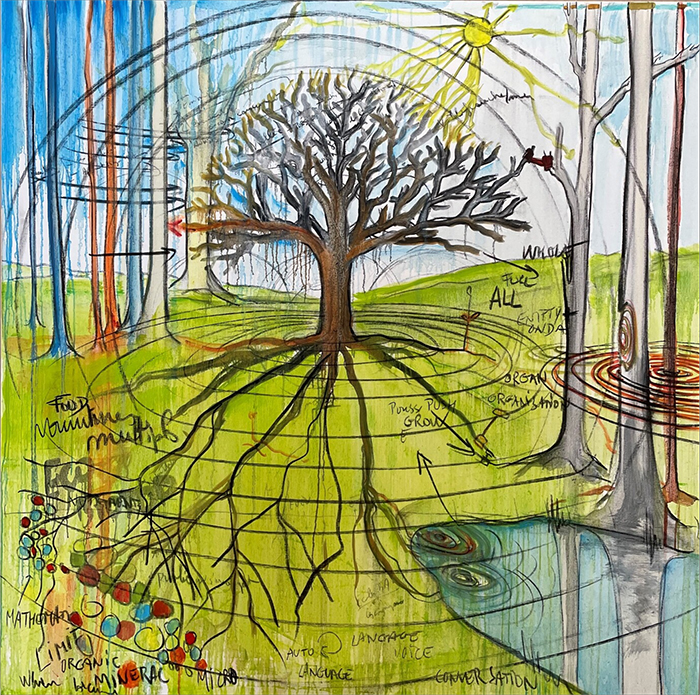 科学、自然与绘画的融合——法布里斯・伊贝尔的跨学科艺术之旅