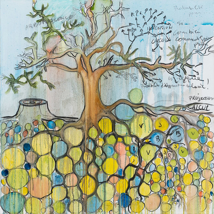 科学、自然与绘画的融合——法布里斯・伊贝尔的跨学科艺术之旅