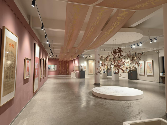 千年云冈 般若生辉——郑勤砚作品展点亮云冈美术馆