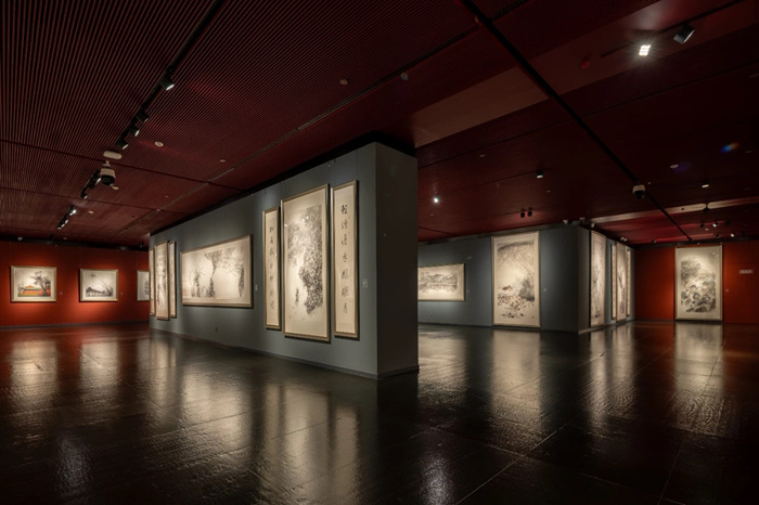 王明明百件园林题材作品亮相国家大剧院 温润笔墨构建东方美学至境