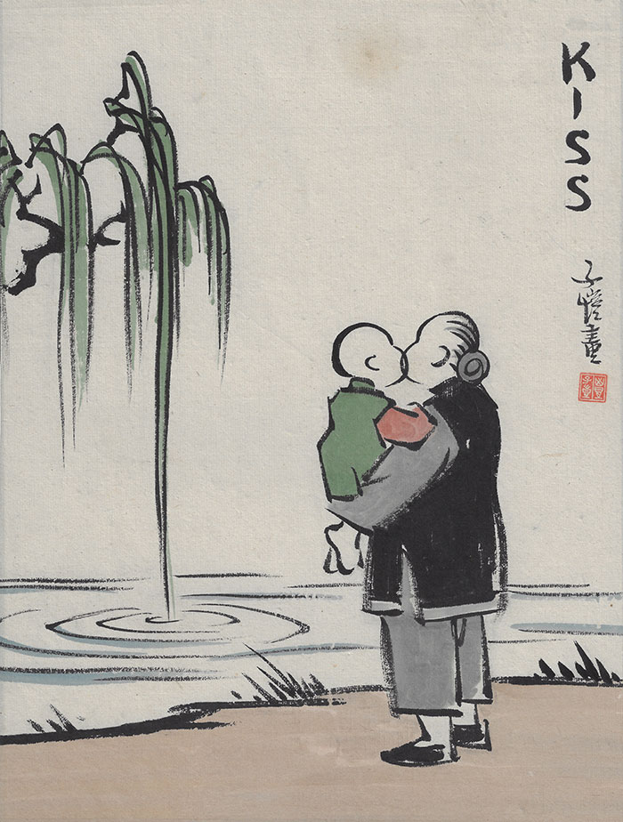 去北京画院美术馆与丰子恺共赴一场“清凉”之旅