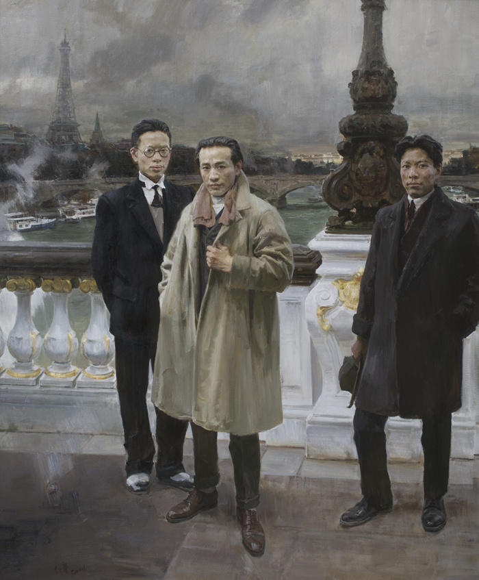 中国油画学会成立三十年 最大规模油画展亮相上海美术馆