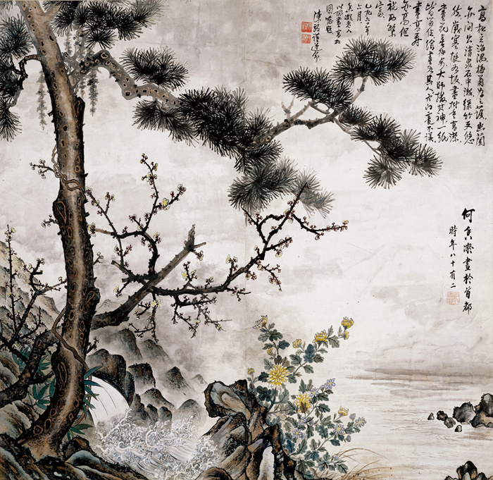 何香凝艺术精品展国家大剧院举办 呈现各时期代表作50余幅