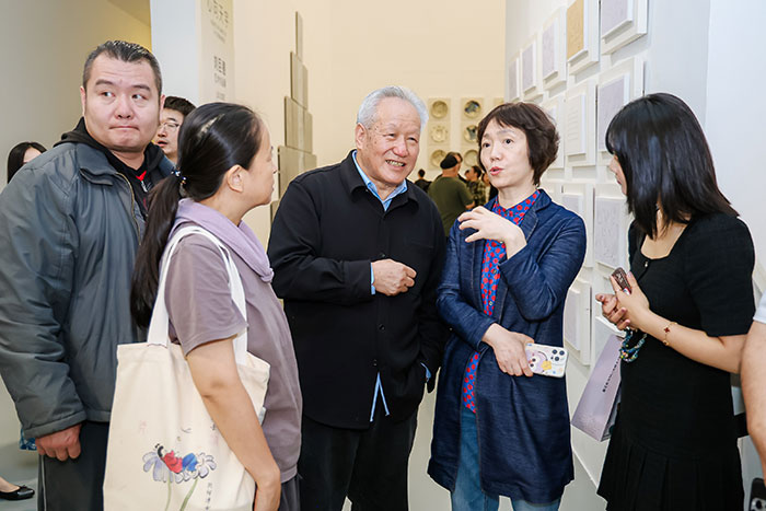 “心向天宇——刘巨德艺术作品展”在今日美术馆开幕