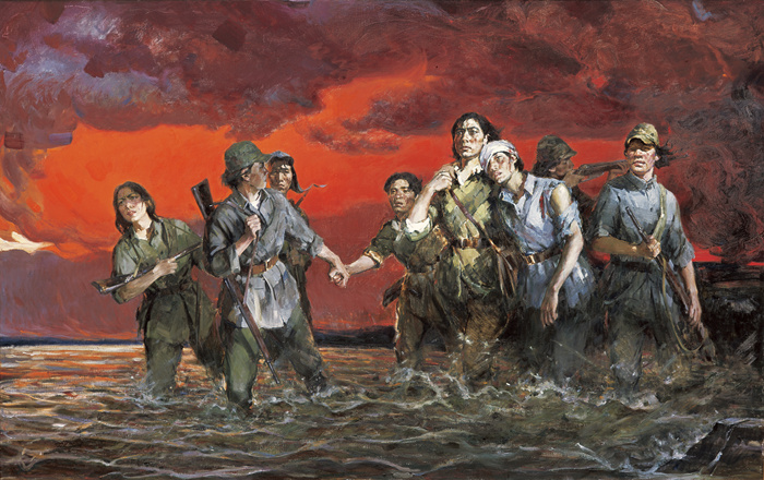 中国油画学会成立三十年 最大规模油画展亮相上海美术馆