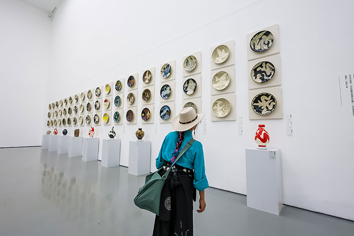 “心向天宇——刘巨德艺术作品展”在今日美术馆开幕