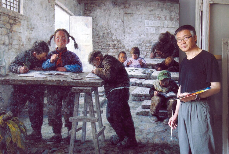 油画家、美术教育家孙为民先生逝世