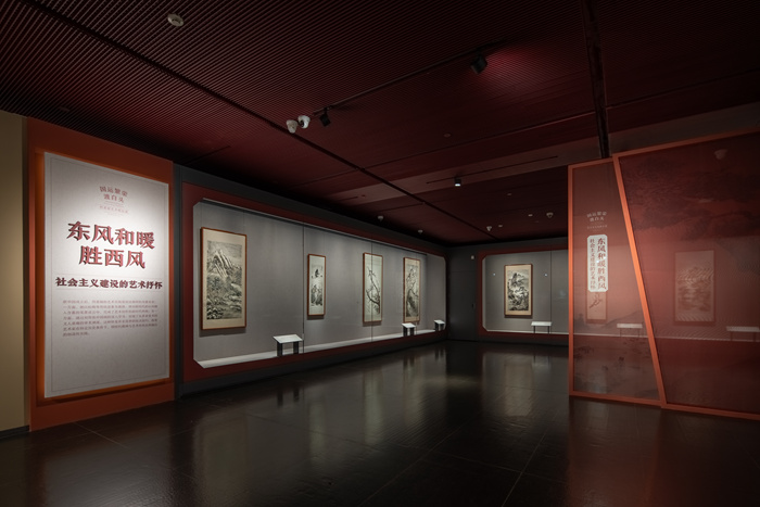 何香凝艺术精品展国家大剧院举办 呈现各时期代表作50余幅