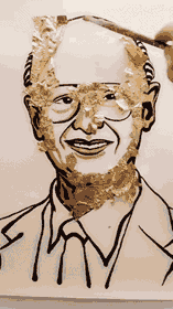 诺贝尔奖的肖像谁画的？