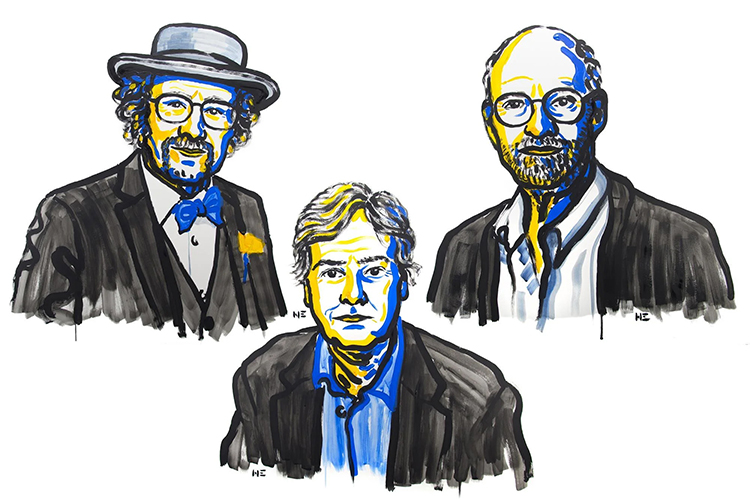 诺贝尔奖的肖像谁画的？