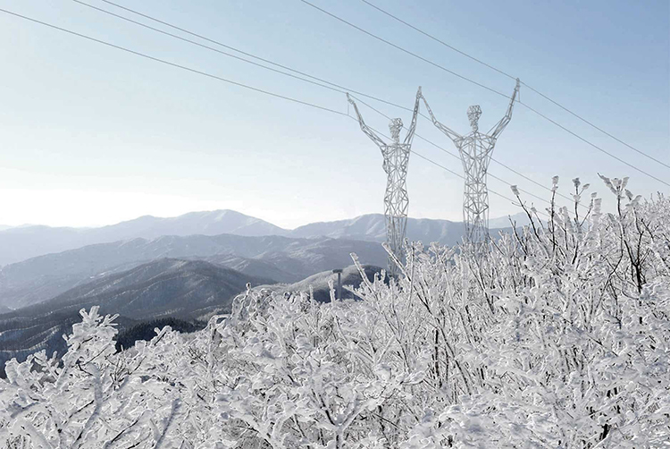 玩艺术的电塔你见过吗？