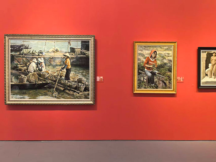 生命之行与诗性表达：“诗与行——古棕油画作品展”华南师范大学美术学院开幕